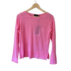 Roberto Collina Knitwear Fuchsia Pink 100% Lana Wool Size XS NWT